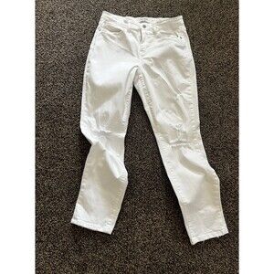Judy Blue Lauren Skinny Jeans In White Sz: 30